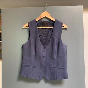 Navy Waistcoat - Banana Republic